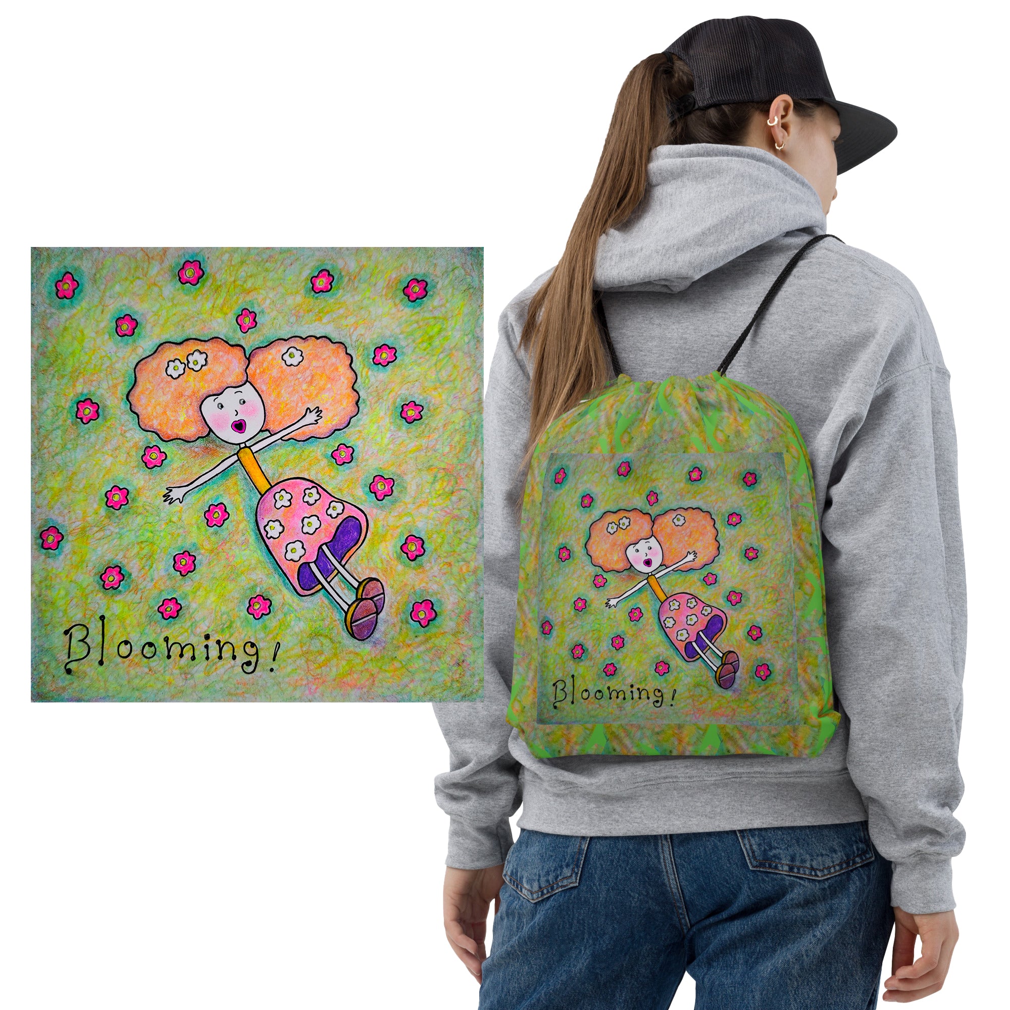 Blooming - Bolsa de cordones