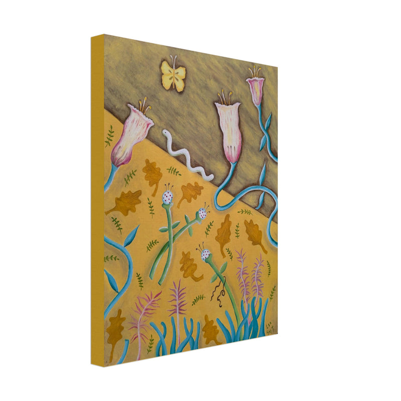 Close-up Garden - Canvas-zoom-