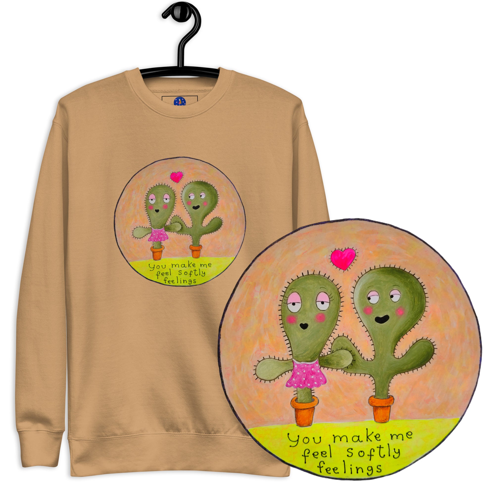 You make me feel sotfly feelings - Sudadera Premium unisex