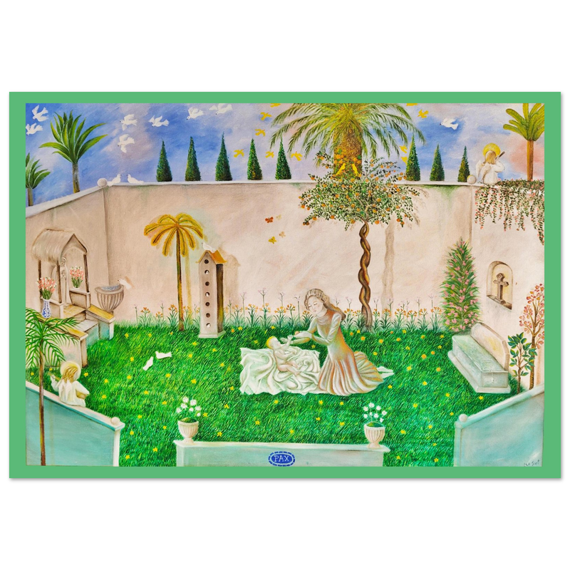 Jardín PAX - Impresión en Aluminio-zoom-