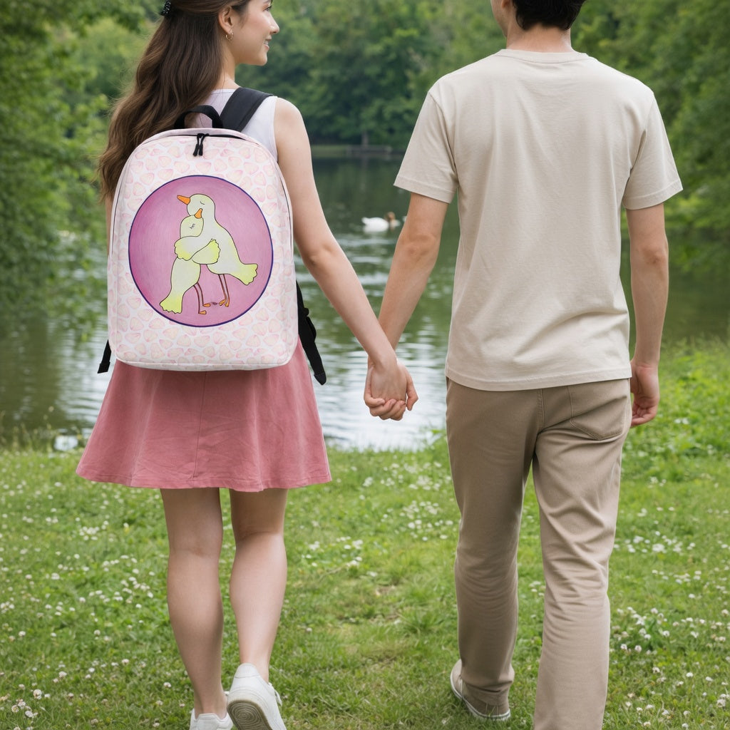 Abrazo de pájaros - Mochila minimalista