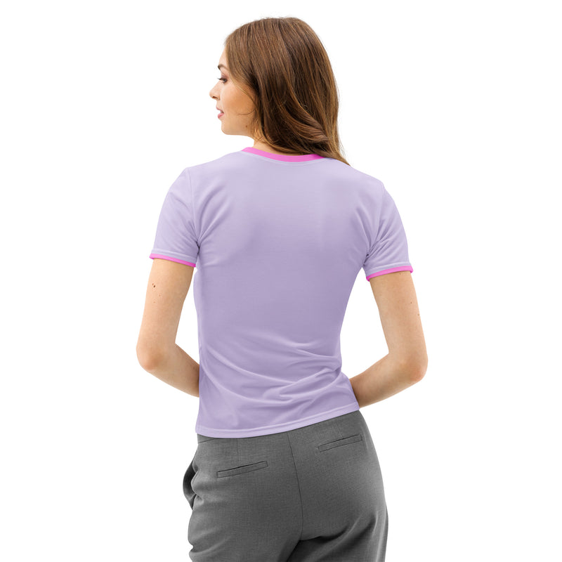 Sospecho que me amas (mujer) - Camiseta de algodón de cuello redondo para mujer-zoom-