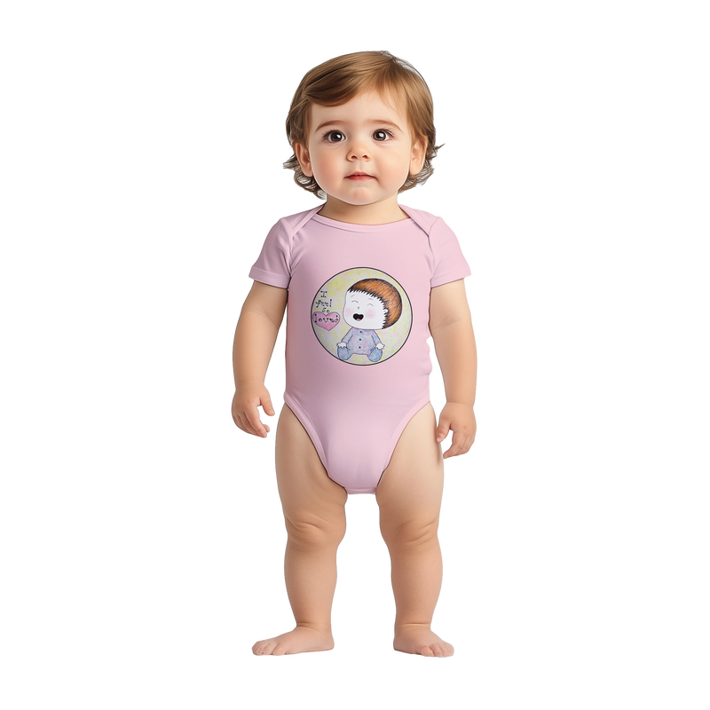 I feel so loved -  Body clásico de manga corta para bebé-zoom-