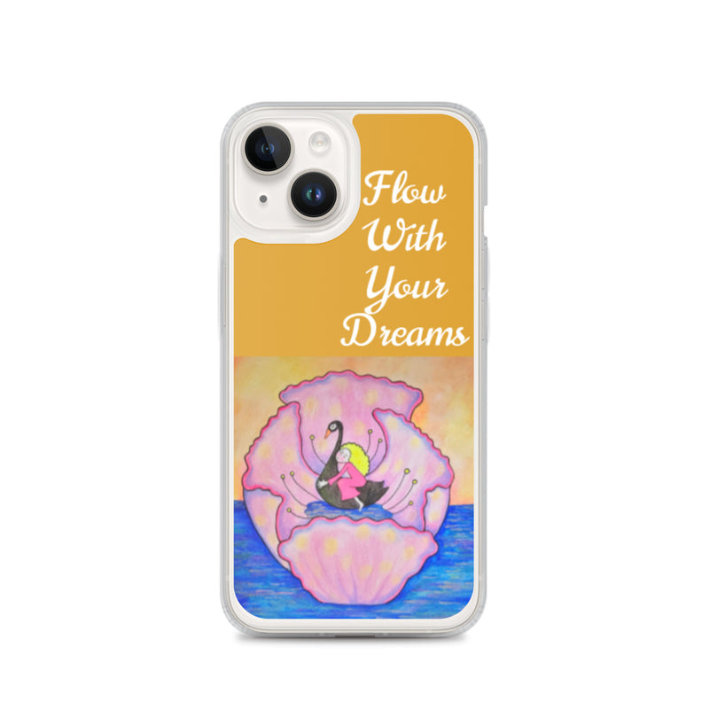 Paseo en cisne - Funda transparente para  iPhone®-zoom-