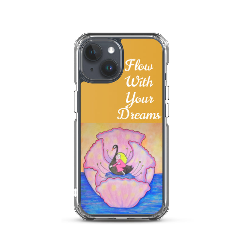 Paseo en cisne - Funda transparente para  iPhone®-zoom-