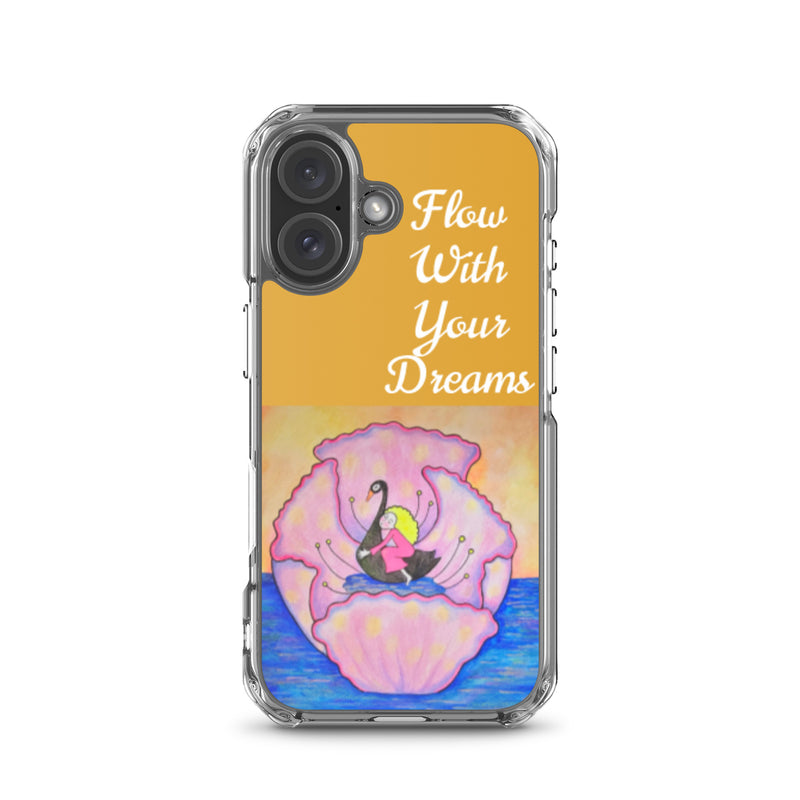Paseo en cisne - Funda transparente para  iPhone®-zoom-