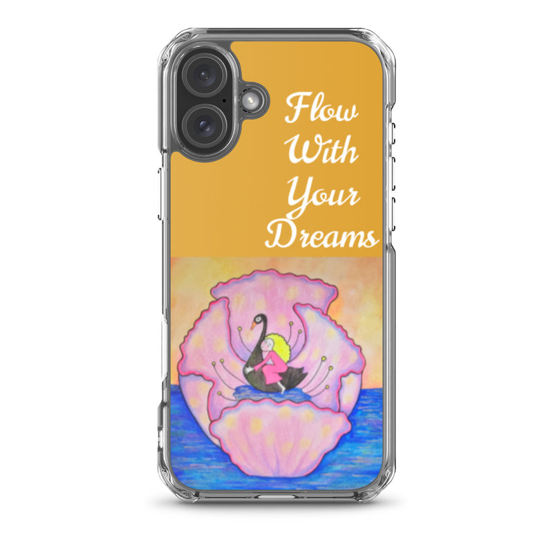 Paseo en cisne - Funda transparente para  iPhone®-zoom-
