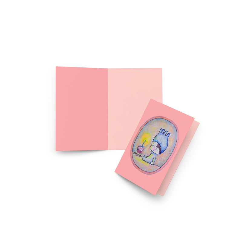 Primer Cumpleaños - Tarjeta de Felicitación-zoom-