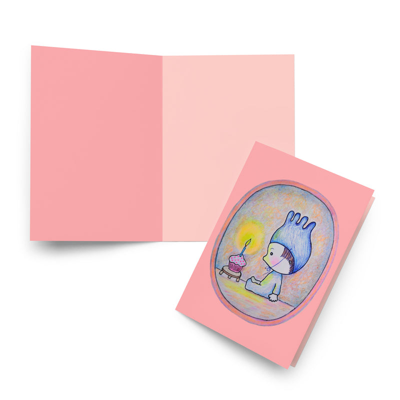 Primer Cumpleaños - Tarjeta de Felicitación-zoom-