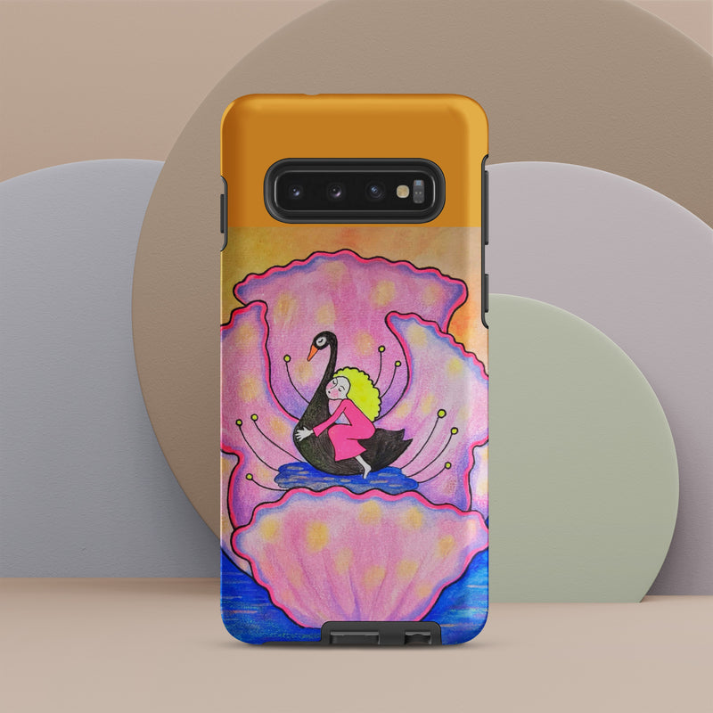 Paseo en cisne - Funda resistente para Samsung®-zoom-