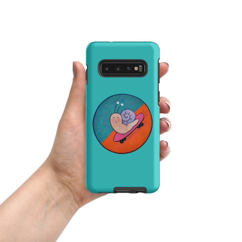 Caracol en Patineta - Fund resistente para Samsung®-zoom-
